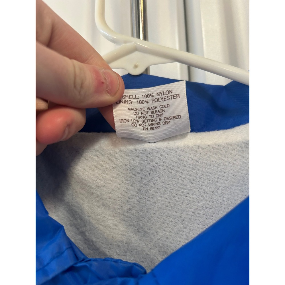 Vintage Auburn Sportswear 1998 Hermosa Beach Film Festival Coaches Jacket Blue L - Picture 4 of 12